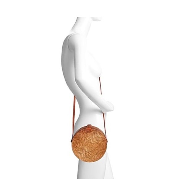 Crown Vintage-Round Box Crossbody Bag - Picture 2 of 5